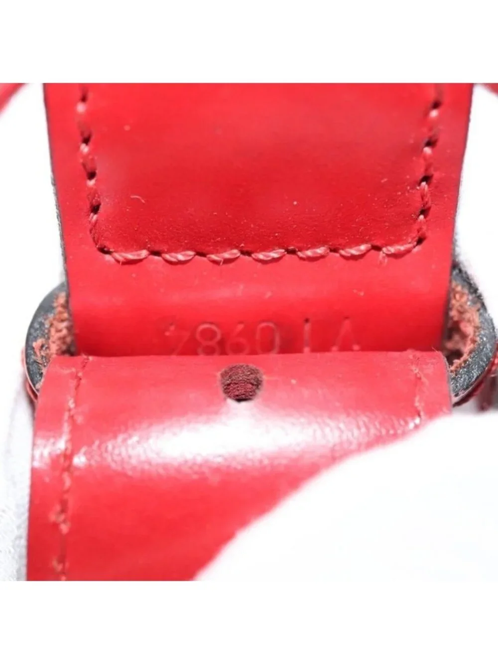 Authentic LOUIS VUITTON Epi Sac Depaule PM Shoulder Bag Red M80207 LV